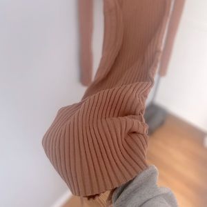 Adjustable sweater dress